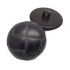 15 Pcs 25mm Sewing PU Round Buttons DIY Craft Coat Jacket Button