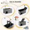 Multifunction Cat Furniture Cat Litter Box with Mat